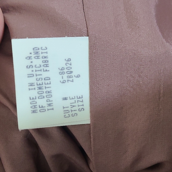 David Meister Embroidered Beaded Brown/Black  Maxi Skirt Size 6 - Picture 9 of 9